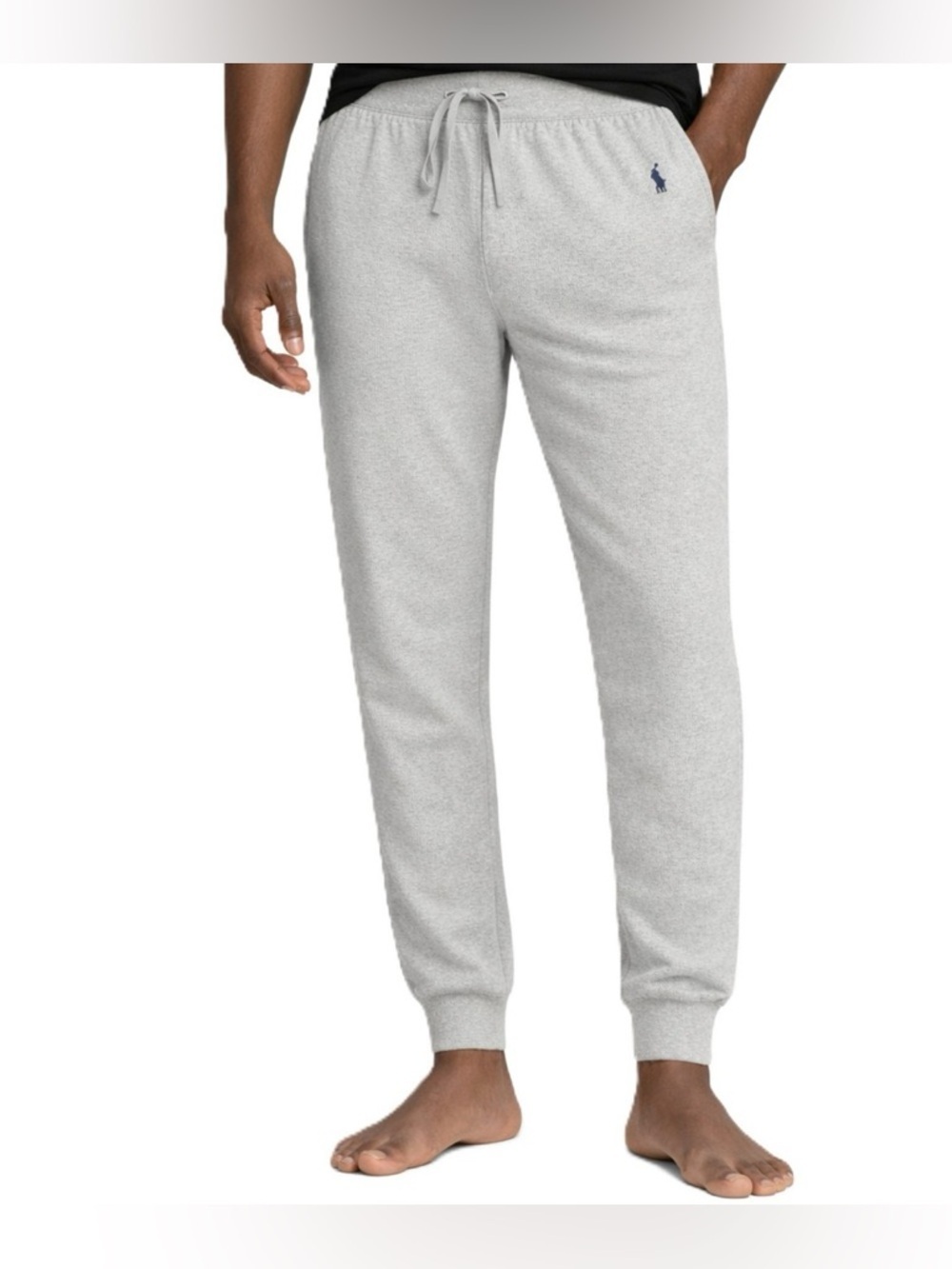 Polo Ralph Lauren Men's Waffle Knit Sleep Jogger Pants - Gray XL